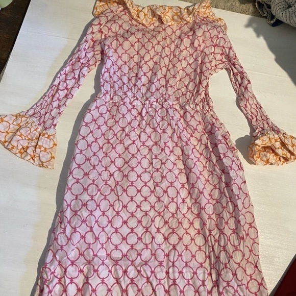 Gretchen Scott Designs Long sleeve neck bow Dress with pockets - Picture 5 of 10